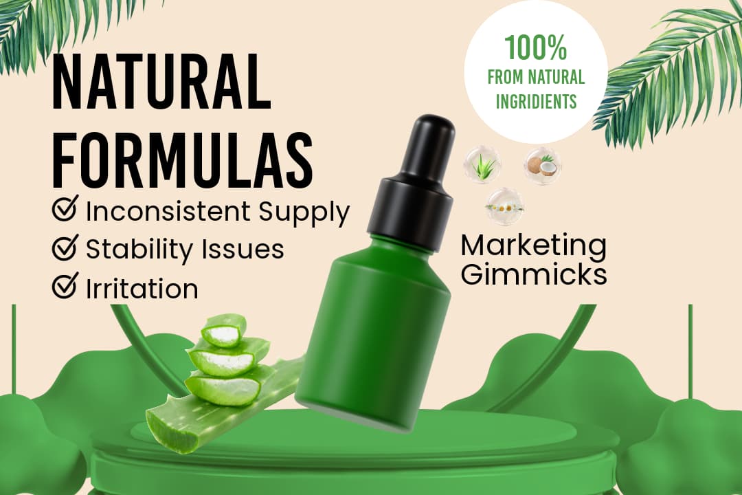Why Formulating with Natural Ingredients is Hard: Supply Chain Issues, Ingredient Inconsistency, and Consumer Expectations